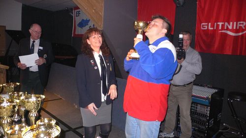 And even bigger cup went for the best haddock to the same man - Sergey Prachik!