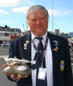 Абубакир Шамузов взял самого крупного морского петуха ЧЕ-2012 в чистом серебре!