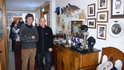 Rorbuferrie angling camp and impressive collection of fishing awards of its owner Artnstein Larsen