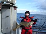 And here it goes - nice cod for Elena Lapenina!